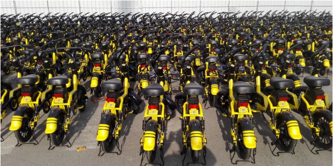 继摩拜、ofo、哈喽后，“小蜜蜂”共享电动车在大同投放-大同E网