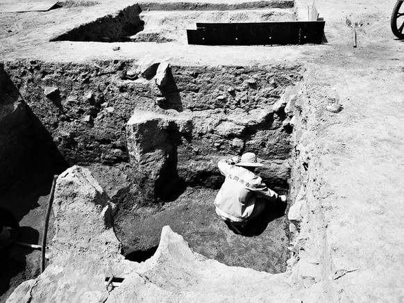 大同古城发现北魏寺庙遗址 出土清晰罗汉头像-大同E网