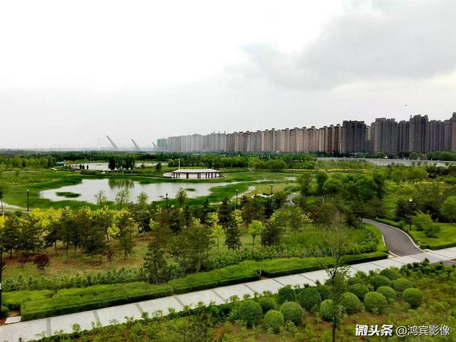 大同御东迎宾大桥美景