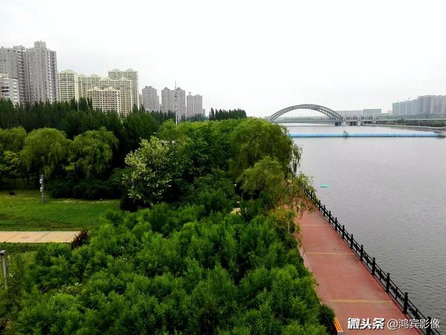 大同御东迎宾大桥美景