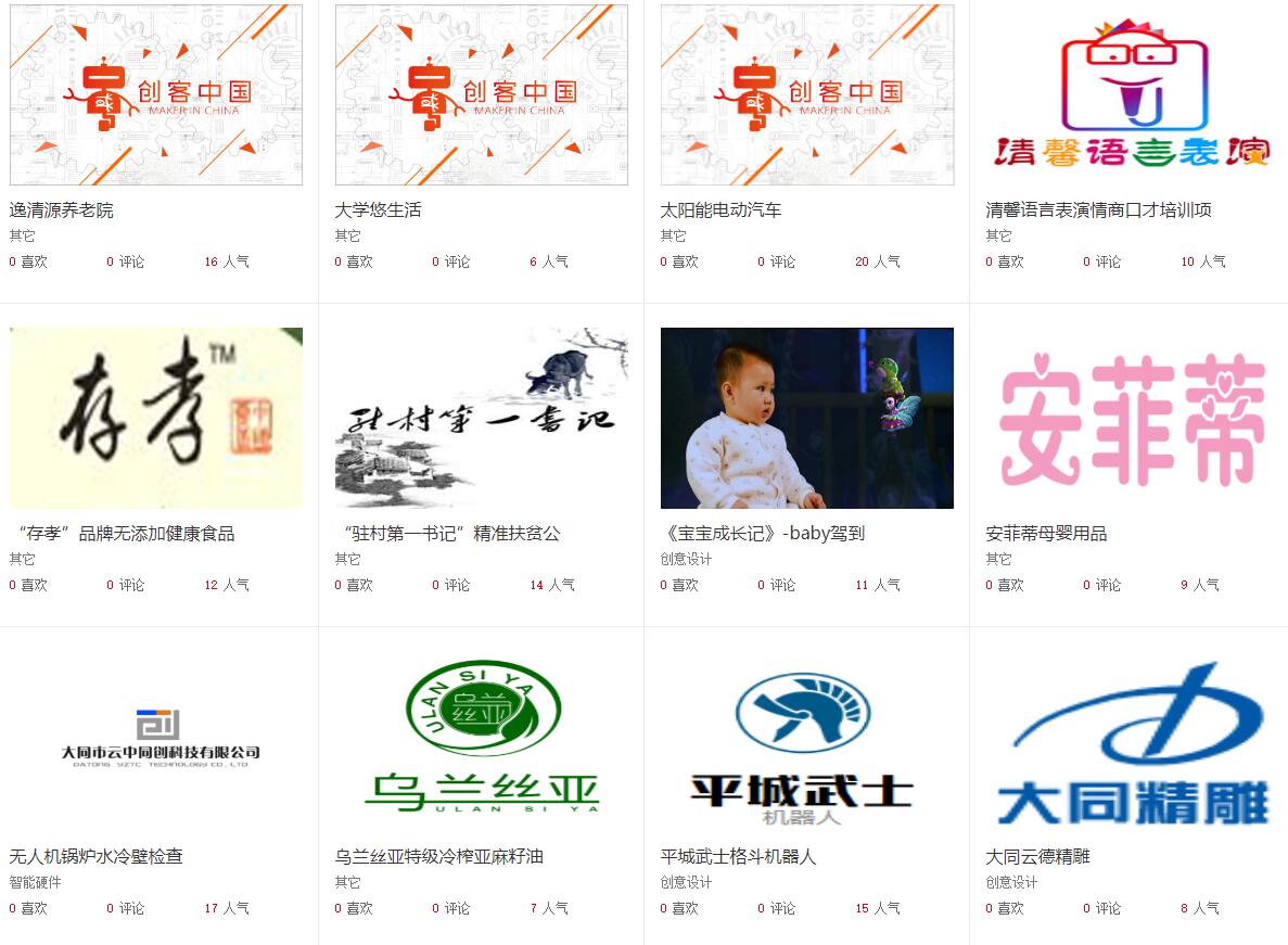 创客中国大同创新创业